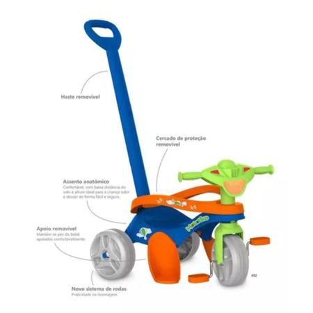 Triciclo Brinquedo Crianças Menino Menina Velotrol Motoca Promoção Oferta  Motinha Infantil Barato Nota Fiscal