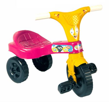 Motoca infantil triciclo rosa - OMOTOKINHA - Velotrol e Triciclo a Pedal -  Magazine Luiza