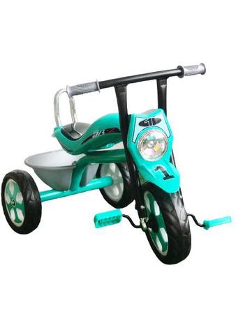 Motoca Triciclo Infantil Colorida Com Som E Luz De Passeio