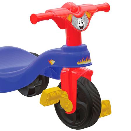Triciclo Infantil Com Empurrador Velotrol Motoca Criança Beb