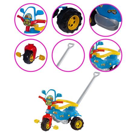 Velotrol Empurrador Menino M-patrol Motinha Infantil Cor Colorido