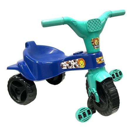 Triciclo Infantil Menina Rosa Motoca Velotrol