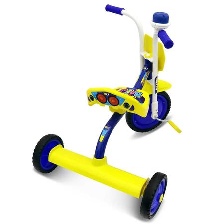 Triciclo Nathor Motoca Masculina Azul Bicicleta Infantil