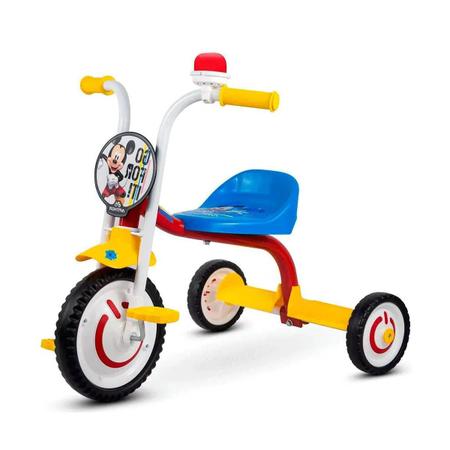 Triciclo Infantil Motoca Para Bebe Mickey Azul Nathor no Shoptime