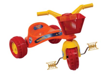 Motoca Infantil Vermelho Com Haste Removível Menino Velotrol Triciclo Baby  Dog Kendy Brinquedos - Velotrol e Triciclo a Pedal - Magazine Luiza