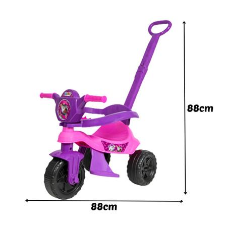 Triciclo Infantil 4 em 1 com Pedal Removível para Crianças de 2 a