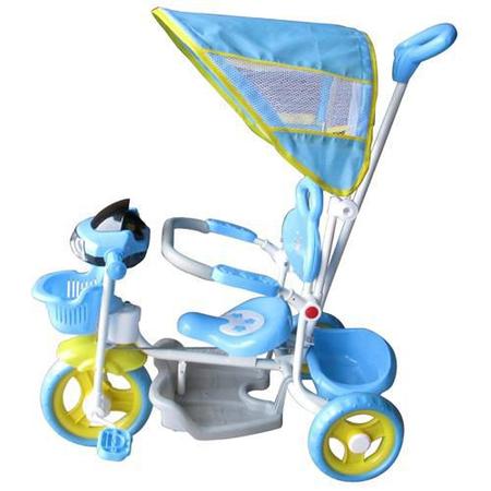 Triciclo Infantil Passeio Com Empurrador 2 Em 1 Motoca