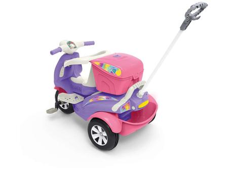 Motinha Triciclo Motoca Infantil Mini Veículo Rosa C/ Pedal