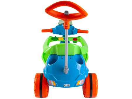 Triciclo Infantil Bandeirante Velobaby de Pedal com Empurrador