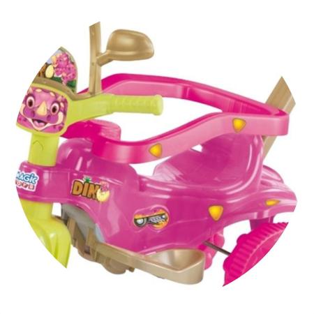 MOTOCA COM PEDAL TATETICO ROSA - Ana Baby Store