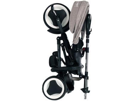 Triciclo Infantil Smart 274 com Empurrador com Capota Bandeirante - Preto