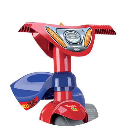 Triciclo Motoca Tchuco Racing Com Som e Haste - Samba Toys