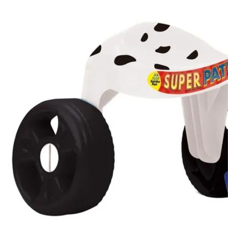 Triciclo Motoca Tchuco Racing Com Som e Haste - Samba Toys