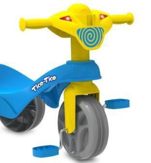 Triciclo Motoca Infantil TICO-TICO Club (AZUL) - Bandeirante