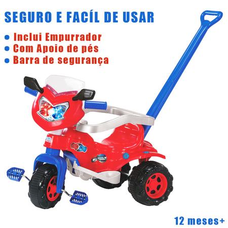 Triciclo Butterfly Infantil com Luz Tico Tico Motoca Magic Toys 2574