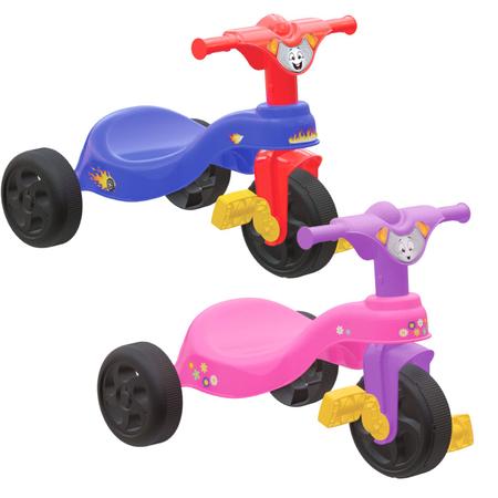 Triciclo Velotrol Motoca Pedalar Infantil Menino Ou Menina