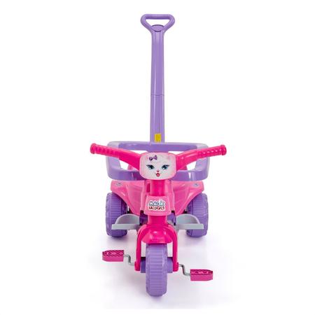 Triciclo Motoca Velotrol Tico Tico Infantil Rosa Omotcha - Chic Outlet -  Economize com estilo!