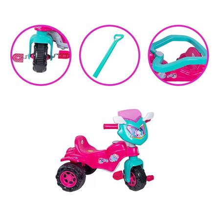 Triciclo Infantil Tico Tico Uni 2816 - Magic Toys - Velotrol e Triciclo a  Pedal - Magazine Luiza