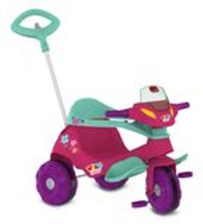 Triciclo infantil suporta 80 kilos bandeirante divertido - Velotrol e  Triciclo a Pedal - Magazine Luiza