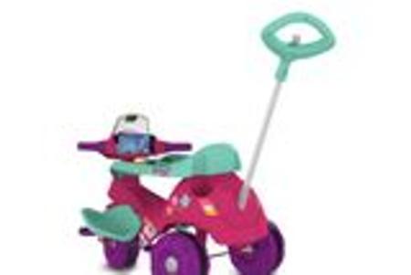 Triciclo infantil suporta 80 kilos bandeirante divertido - Velotrol e  Triciclo a Pedal - Magazine Luiza