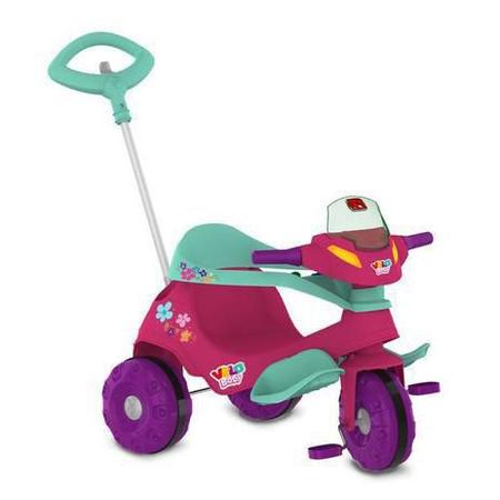 Triciclo Infantil Velotrol com Empurrador - Bandeirante - Velotrol e  Triciclo a Pedal - Magazine Luiza