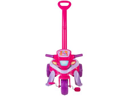 Triciclo Infantil Escolar Pega Carona Bandeirante - Brinquedos Bandeirante  - Velotrol e Triciclo a Pedal - Magazine Luiza