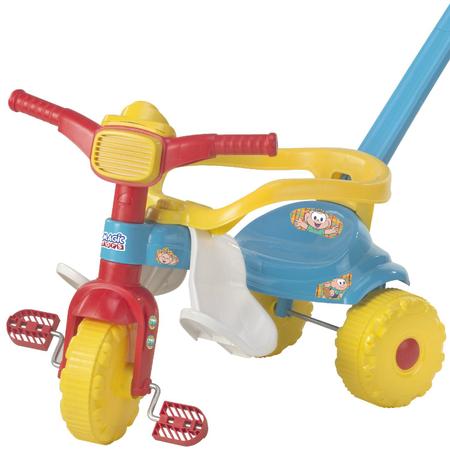 Triciclo Totoka Velotrol Infantil Motoca Tico-Tico Com Pedal - Velotrol e  Triciclo a Pedal - Magazine Luiza