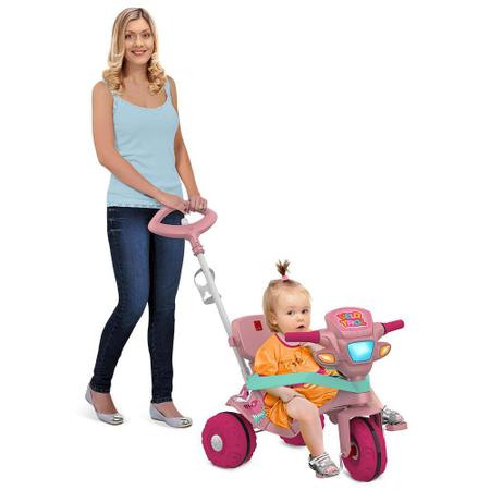 Triciclo infantil suporta 80 kilos bandeirante divertido - Velotrol e  Triciclo a Pedal - Magazine Luiza