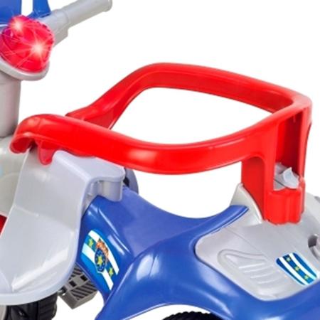 Triciclo Velotrol Tonquinha Motoca Infantil Dino Azul Menino