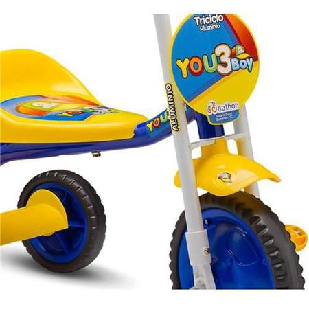 Triciclo Motoca Infantil Meninos You 3 Boy Azul Nathor