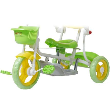 Triciclo Motoca Bicicleta 3 Rodas Infantil Passeio com Empurrador