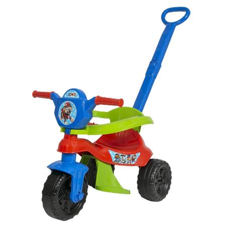 Imagem de Triciclo Motoca Infantil Com Empurrador E Aro De Proteção