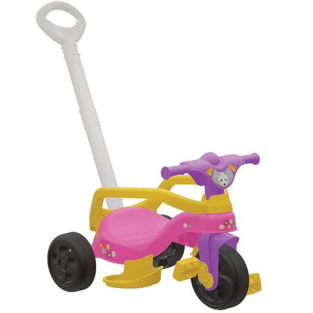 Motoca infantil triciclo rosa - OMOTOKINHA - Velotrol e Triciclo a Pedal -  Magazine Luiza