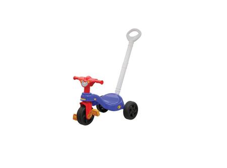 Triciclo Infantil Com Empurrador Velotrol Motoca Criança Beb - Pais e  filhos - Velotrol e Triciclo a Pedal - Magazine Luiza