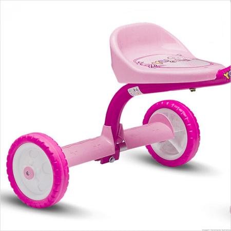 Motoca infantil feminina rosa chok