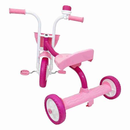 Triciclo Motoca Infantil Menina Moranguito - Kepler em Promoção é