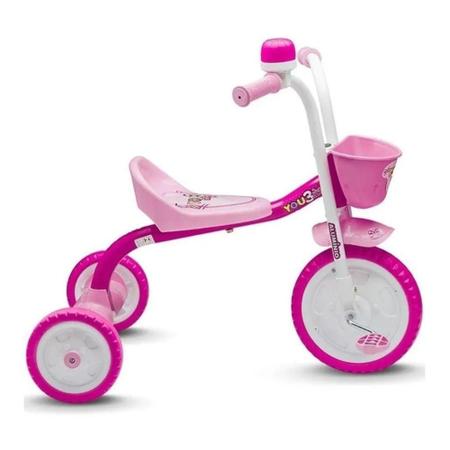 Triciclo Motoca Velotrol Infantil Pneu Emborrachado Ultra