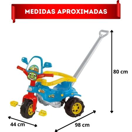 Triciclo Motoca Infantil Menino Menina Dinossauro Magic Toys