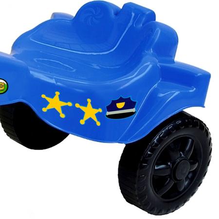 Motoca Infantil Azul Diversão Triciclo Criança Pedalar Bebe