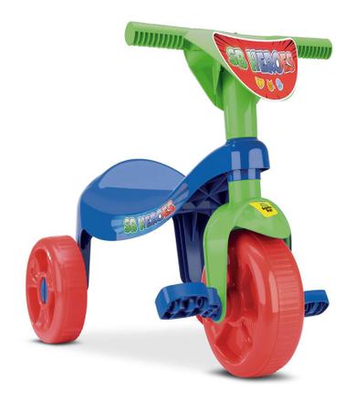 Triciclo Motoca Infantil Super Heroes Samba Toys Baby Menino