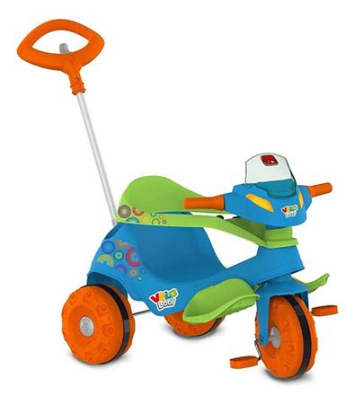 Triciclo Motoca Infantil Velobaby Pedal Passeio Bandeirante