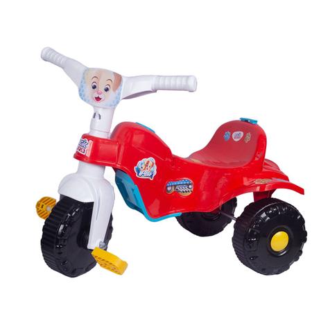 Triciclo Motoca Infantil Passeio Velocípede Haste Empurrador