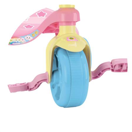 Triciclo Motoca Infantil Unicórnio Com Haste Tchuco Samba Toys