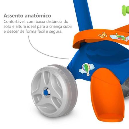 Imagem de Triciclo Mototico Passeio e Pedal Azul Bandeirante