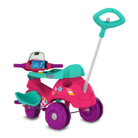 Triciclo Infantil Menina Passeio Motoca Motinha Criança Bebe - BANDEIRANTES  - Velotrol e Triciclo a Pedal - Magazine Luiza