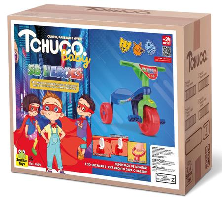 Imagem de Triciclo Tchuco Super Sb Heroes Samba Toys Baby