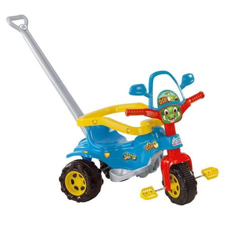 Imagem de Triciclo Tico Tico Dino Azul - Magic Toys