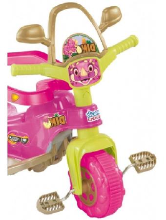 Triciclo Velotrol Motoca Tico Tico Dino Pink - Magic Toys