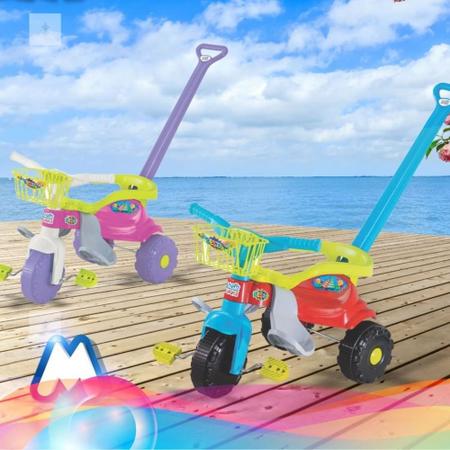 Tico Tico Festa Motoca Infantil Com Cestinha Magic Toys em