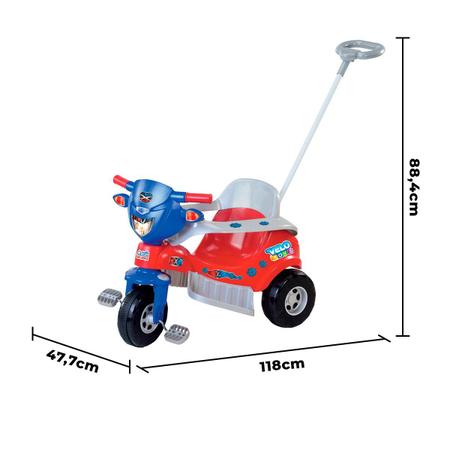 Motoca Triciclo Tico-Tico Com Proteção e Cabo Meg - Magic Toys - Livraria e  Papelaria Paraná, Livros, Jogos, Materiais Escolares, Cadernos, Lápis,  Caneta, Material de Escritório, Livraria em Caxias do Sul, Farroupilha